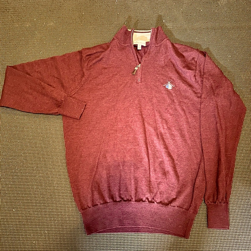 Peter Millar quarter zip long sleeve, size Medium